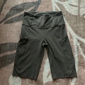 Lululemon high rise shorts 8 inseam with pockets